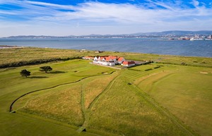 Aerial 18th Green Clubhouse 1 