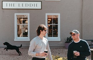 The Leddie after golf