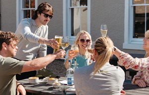 The Leddie drinks after golf