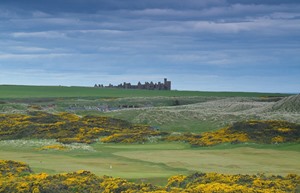 Cruden Bay clubhouse views to castle over St Olaf 4128 resized