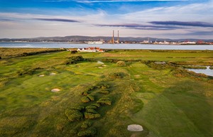Aerial Holes TBC Clubhouse Dublin City Backdrop