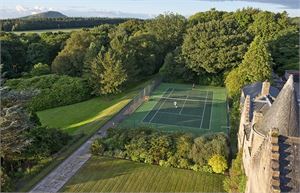 glenapp castle tennis court