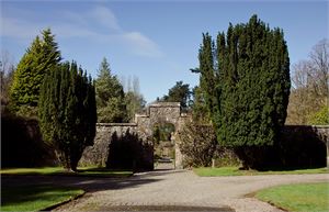 glenapp castle walled garden gate